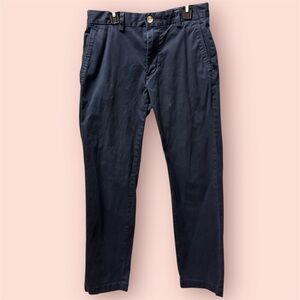 Vineyard Vines Breaker Chino Pants Men 28x30 Dark Navy Blue Trouser